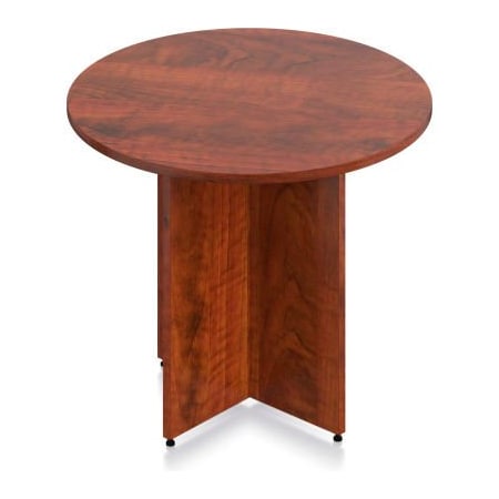 Gec Offices To Go - Round Table - 36"W x 29-1/2"H - Dark Cherry SL36R-ADC